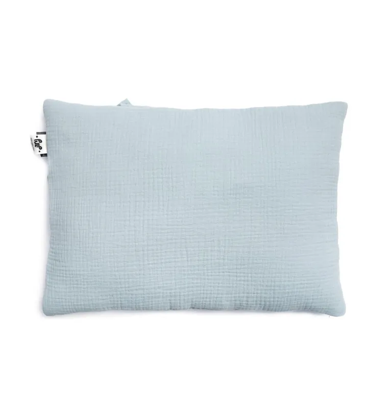 Pulp, Bamboo, 2-częściowy komplet pościeli muślinowej, z wypełnieniem, szary, 100-80 cm