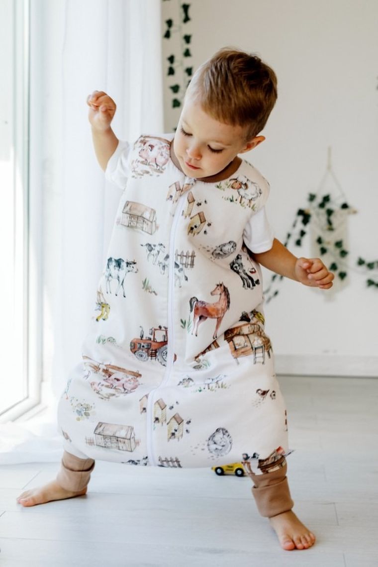 Pulp, Bamboo, Farma, śpiworek ocieplany z nogawkami, beżowy, TOG 1.75, 2.5-5 l