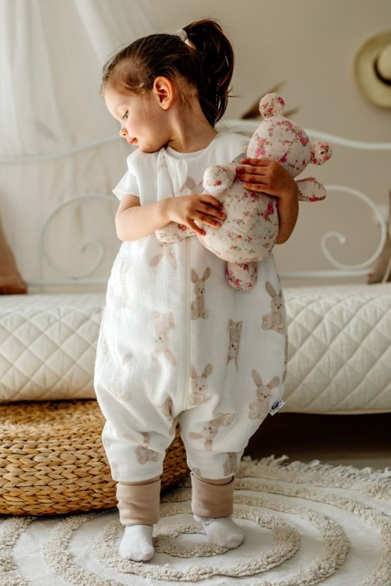 Pulp, Króliczki, śpiworek z nogawkami, ocieplany, TOG 1.75, 12-30 m