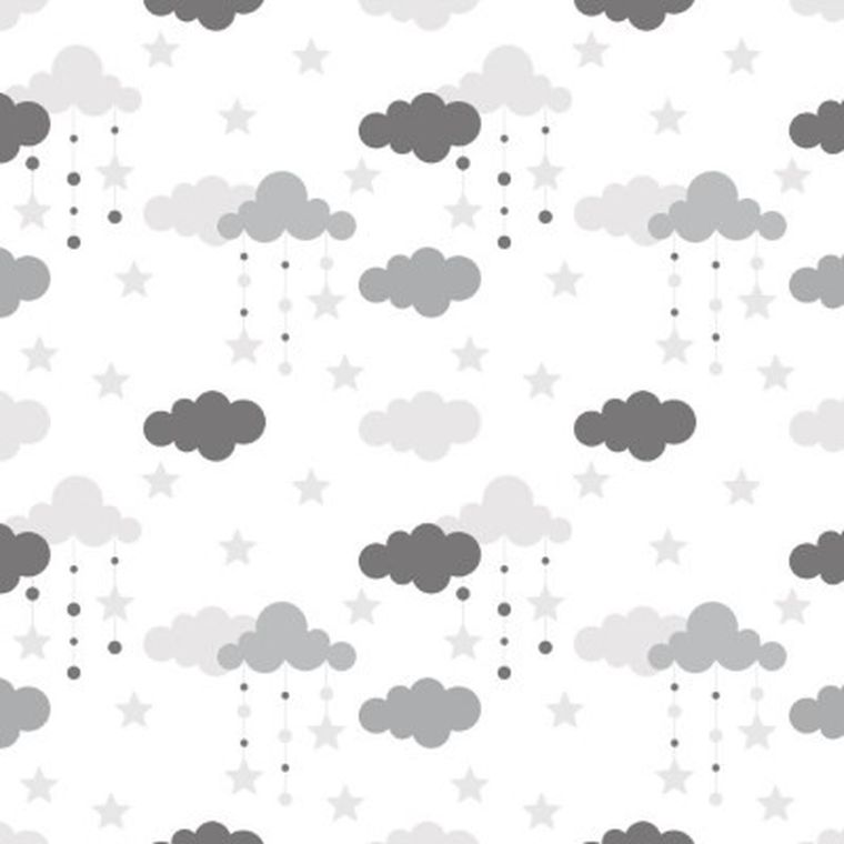 Pulp, pieluszka bambusowa z jonami srebra, chmurki