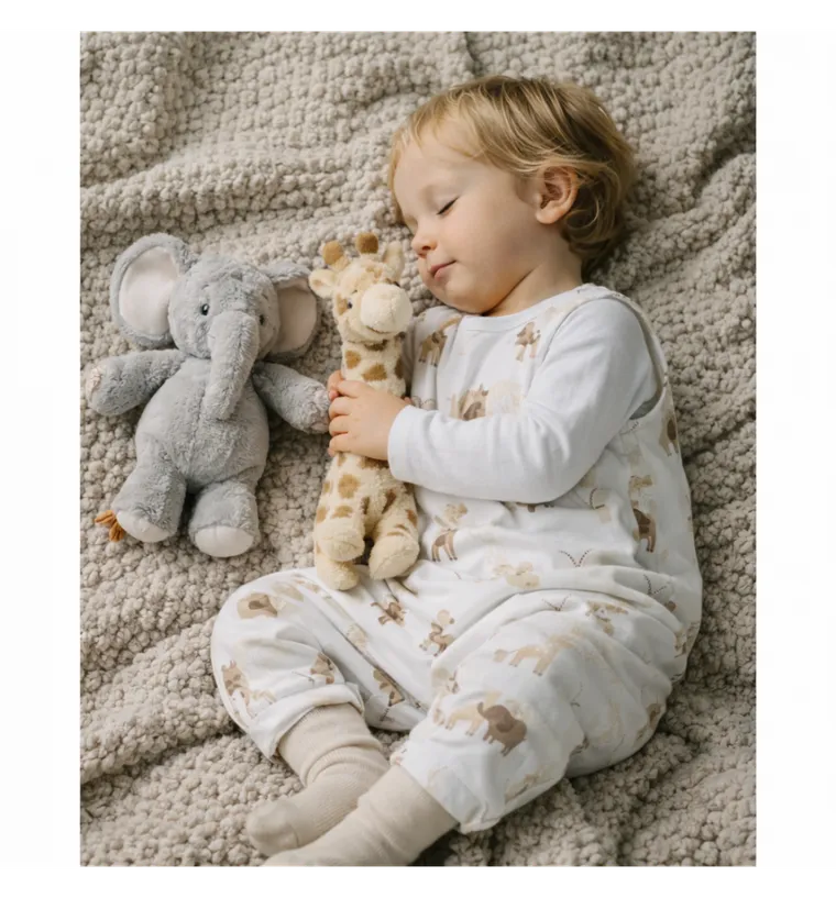 Pulp, Safari, śpiworek letni ze skarpetkami, muślin, TOG 0.5, 1-2.5 l