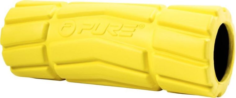 Pure 2 Improve, wałek roller do ćwiczeń, soft, żółty, 36-14 cm