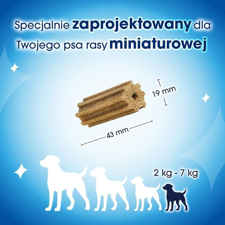 Purina Nestle, Dentalife Extra Mini, przekąska dentystyczna dla psa, 69 g