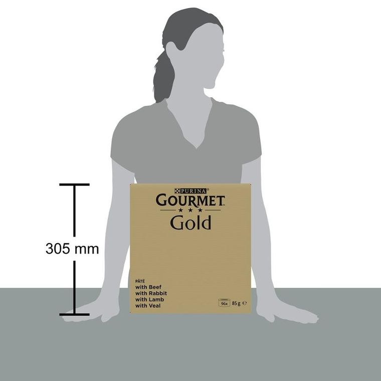 Purina Nestle, Gourmet Gold, mokra karma dla kota, mus, 96-85 g