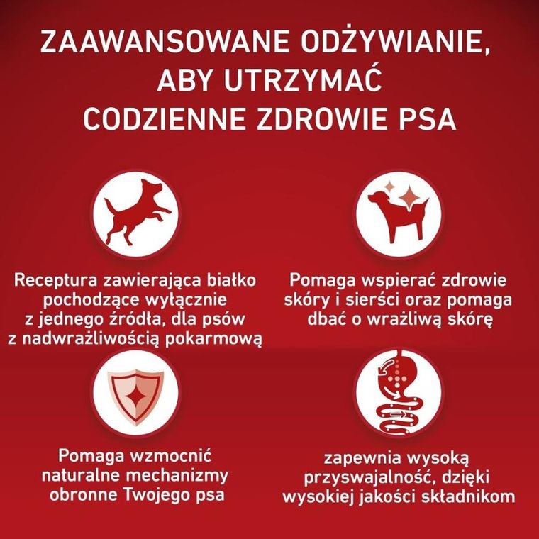 Purina, One, Adult, Monoprotein Turkey, karma sucha dla psów ras średnich i dużych, 2,5 kg
