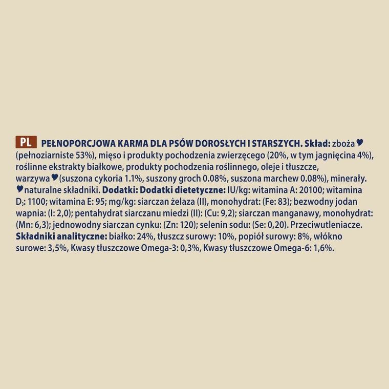 Purina, Purina Dog Chow Mature Senior, przysmak dla psa, jagnięcina, 14kg