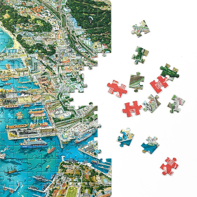 Puzzlove, CzuCzu, Gdynia, puzzle, 150 elementów