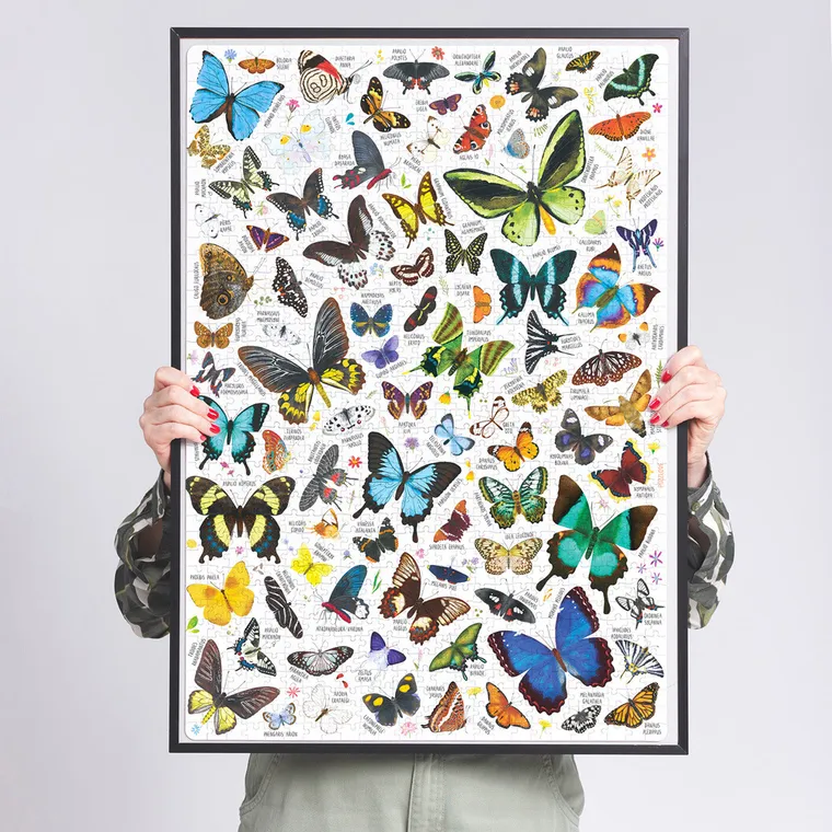 Puzzlove, CzuCzu, Motyle, puzzle, 1000 elementów