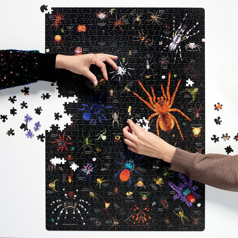 Puzzlove, CzuCzu, Pająki, puzzle, 1000 elementów