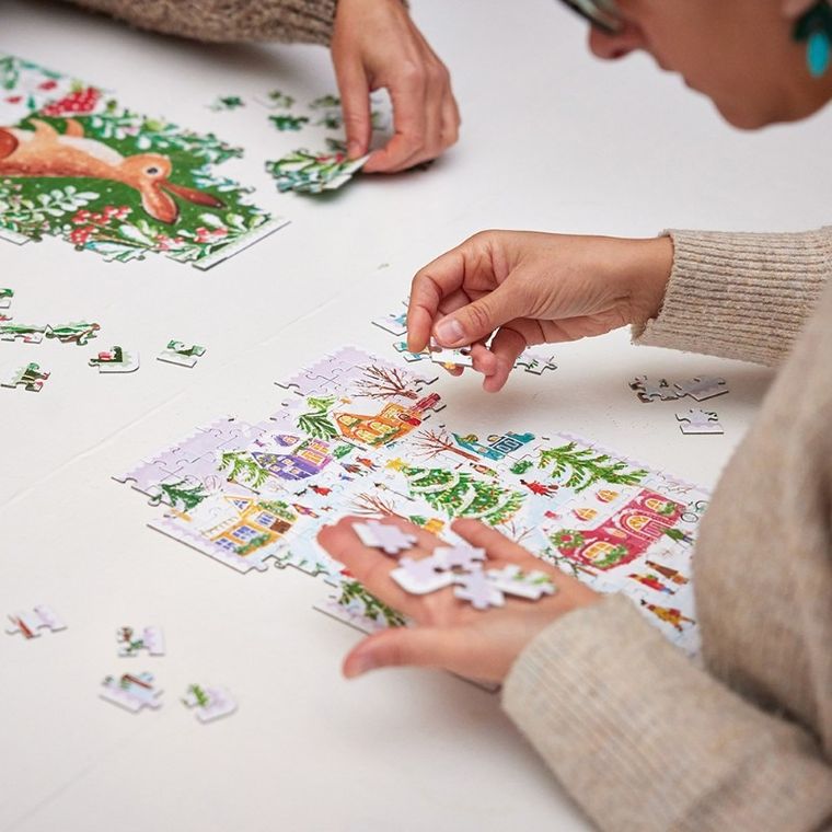 Puzzlove, CzuCzu, Zimowe spotkania, puzzle, 150 elementów