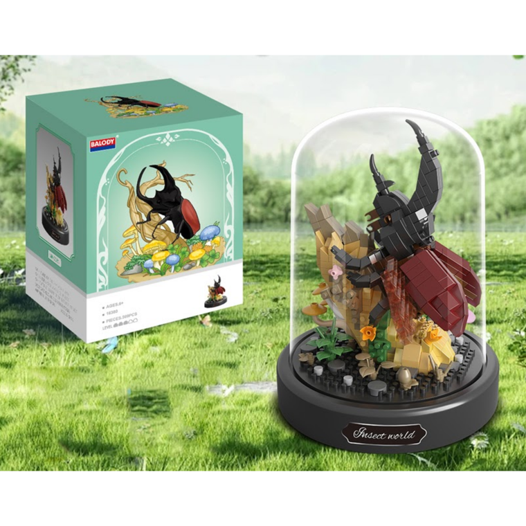 QBI, Duży Chrząszcz, klocki konstrukcyjne, 569 elementów