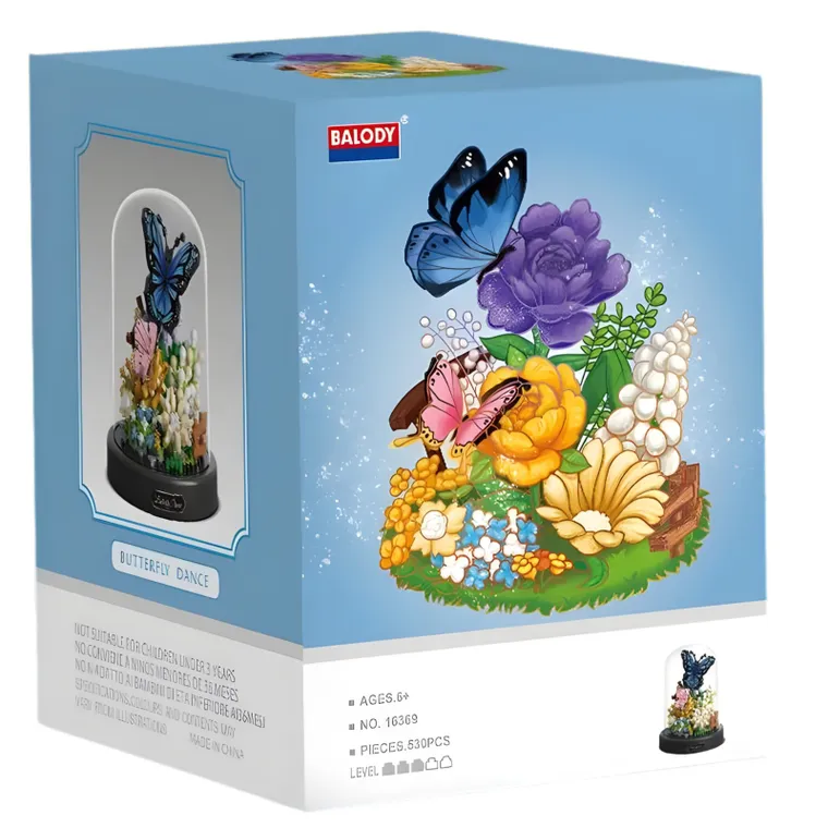 QBI, Taniec Motyli, klocki konstrukcyjne, 530 elementów