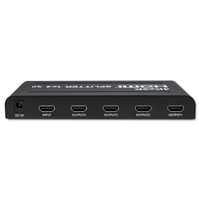Qoltec, rozdzielacz, 4xHDMI, 4KX2K, 3.4gb/s