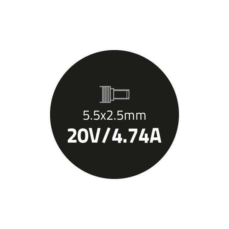 Qoltec, zasilacz, 50099.90W, do notebooka IBM, Lenovo