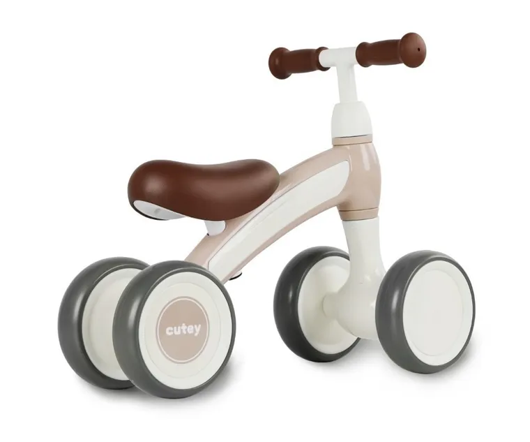 Qplay, Cutey Retro, rowerek biegowy, Beige