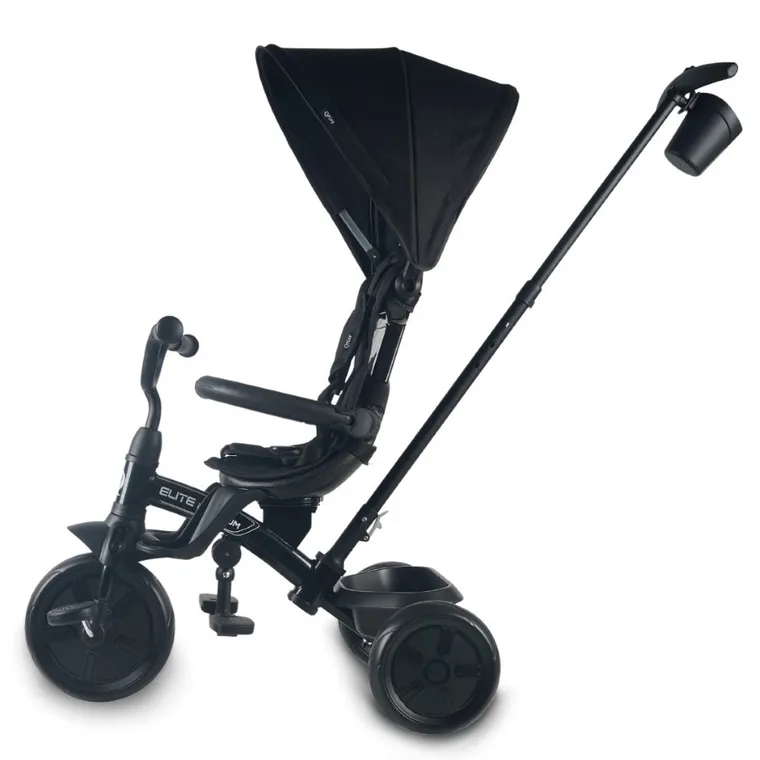 Qplay, Elite Platinum, rowerek 3-kołowy, Black