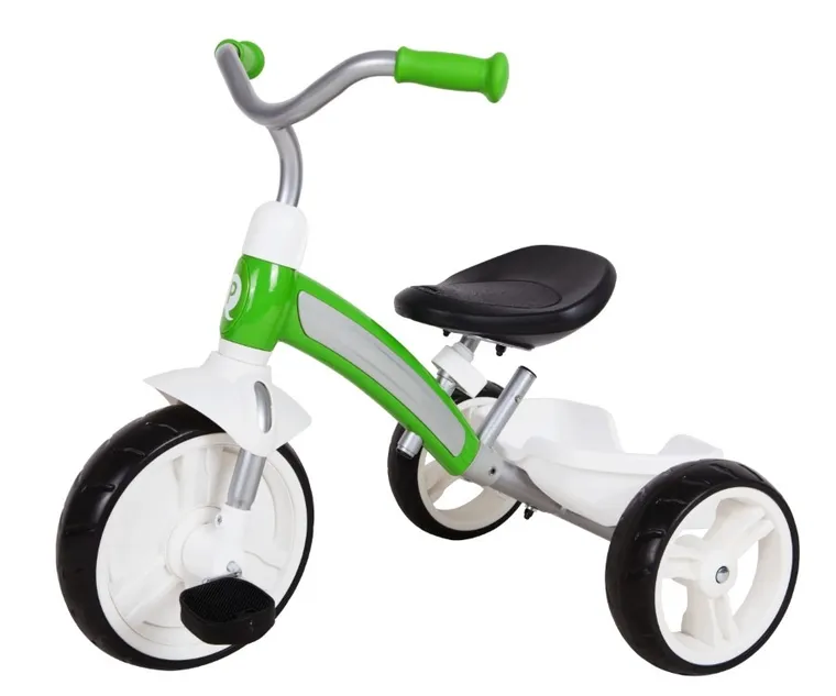 Qplay, Elite Plus, rowerek trójkołowy, Green