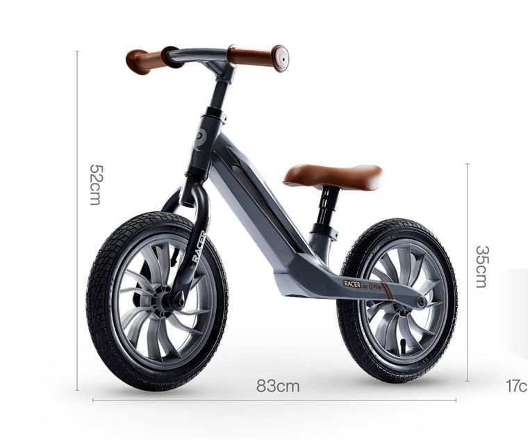 Qplay, Racer, rowerek biegowy, Grey