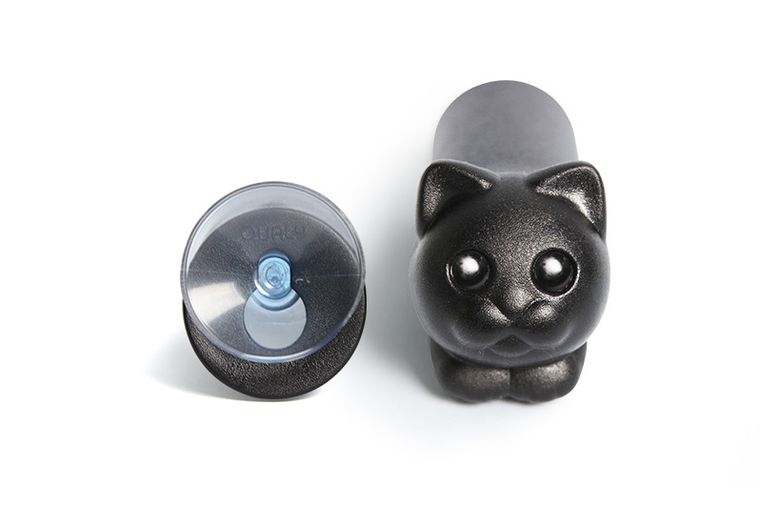 Qualy, Roll Meo, uchwyt na papier toaletowy, czarny