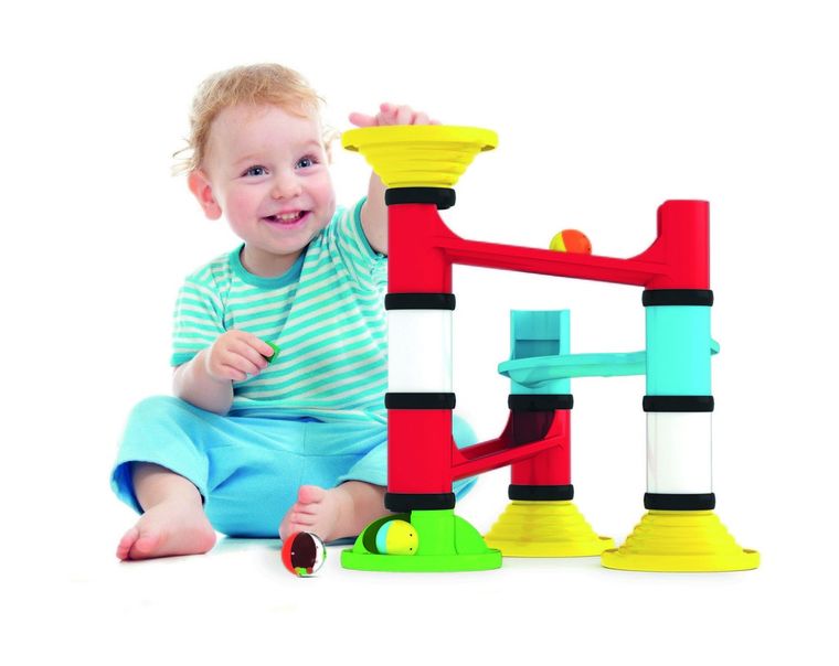 Quercetti, tor kulkowy Migoga Junior, zestaw konstrukcyjny