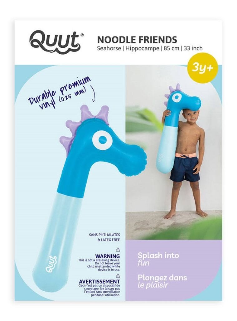 Quut, dmuchany makaron do pływania, konik morski