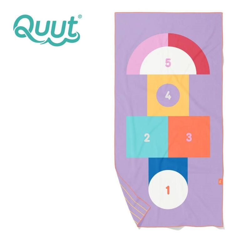 Quut, PlayTowels, dwustronny ręcznik plażowy, 70-140 cm