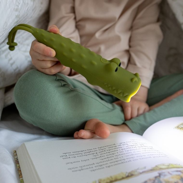 Rabbit & Friends, bezpieczna latarka, Krokodyl Croco