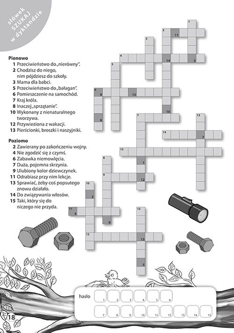 Radosne dyktanda - klasa 6