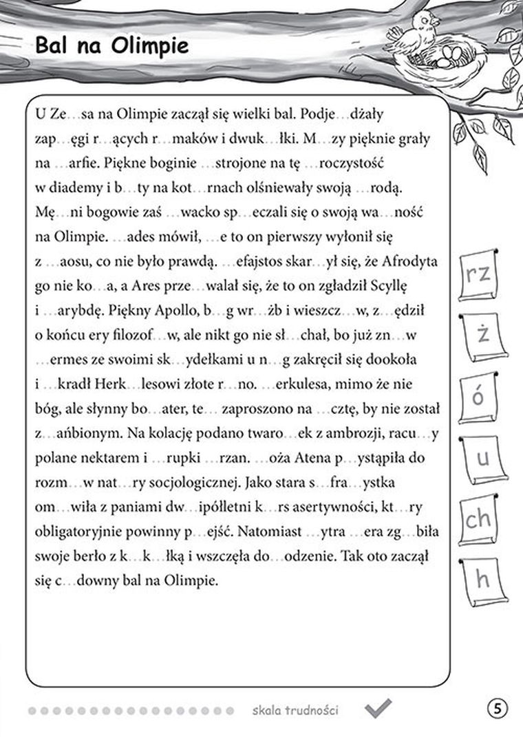 Radosne dyktanda. Klasy 7-8