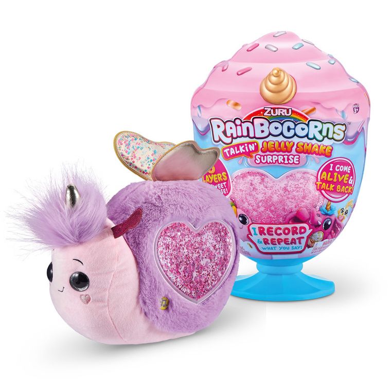 Rainbocorns, pucharek lodowy z mówiącą maskotką