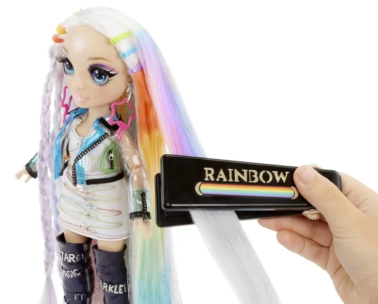 Rainbow High, Studio fryzjerskie, lalka modowa z akcesoriami