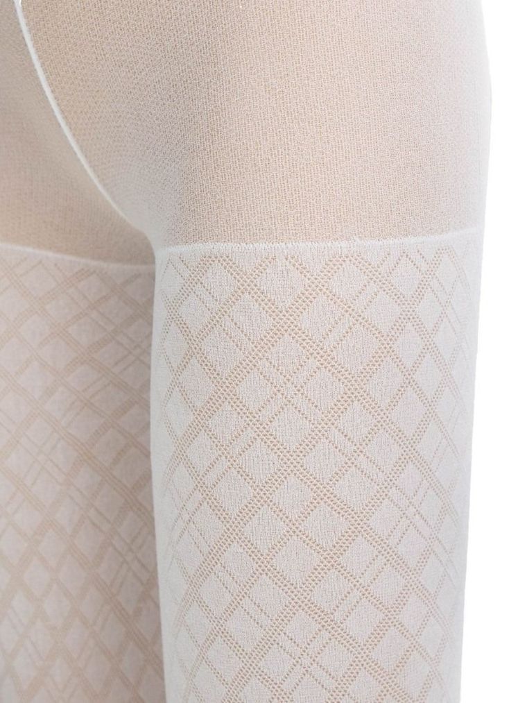 Rajstopy dziewczęce, białe, Nicol