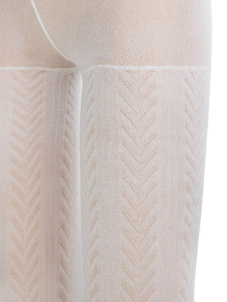 Rajstopy dziewczęce, białe, Nicol