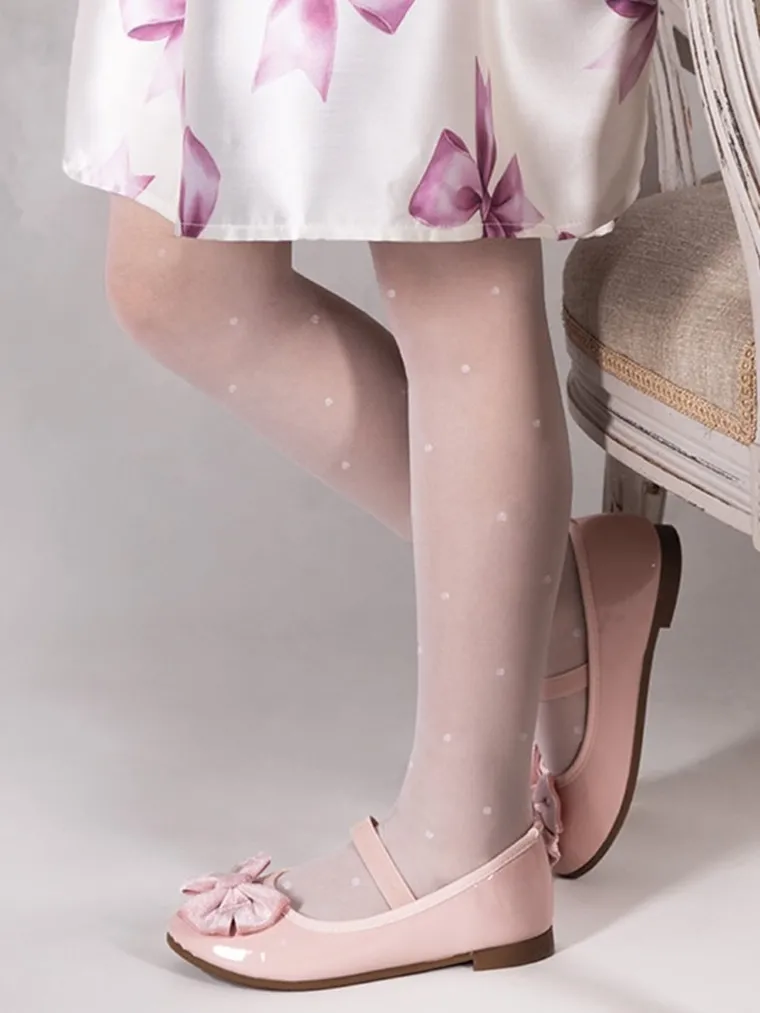 Rajstopy dziewczęce, białe, Yoclub