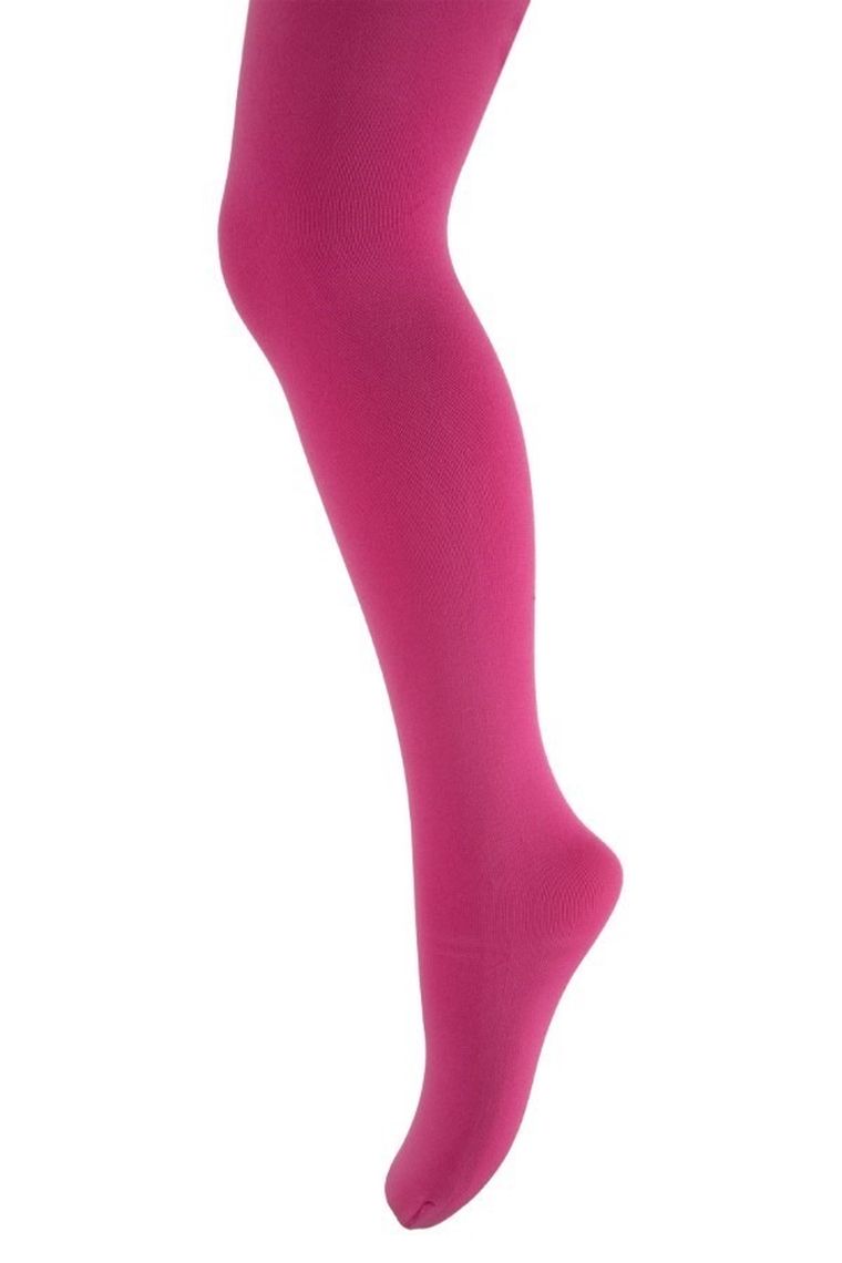 Rajstopy dziewczęce, ciemnoróżowe, Pippi, Marilyn