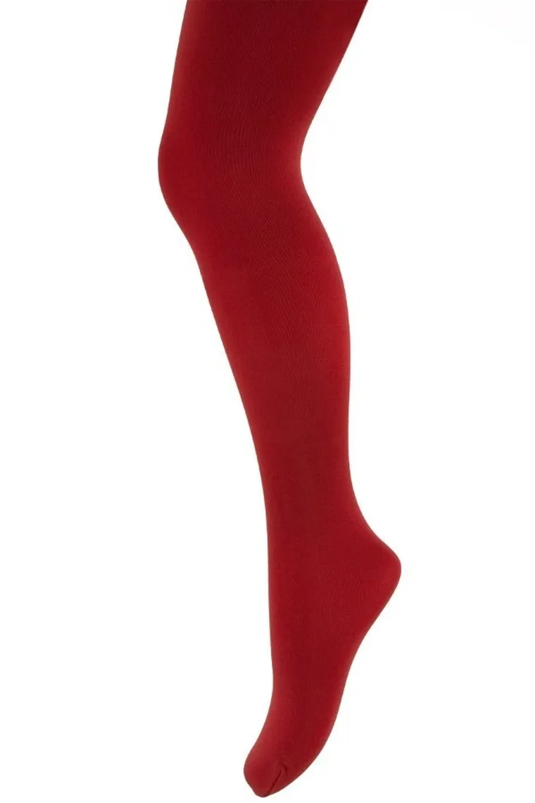 Rajstopy dziewczęce, czerwone, Pippi, Marilyn