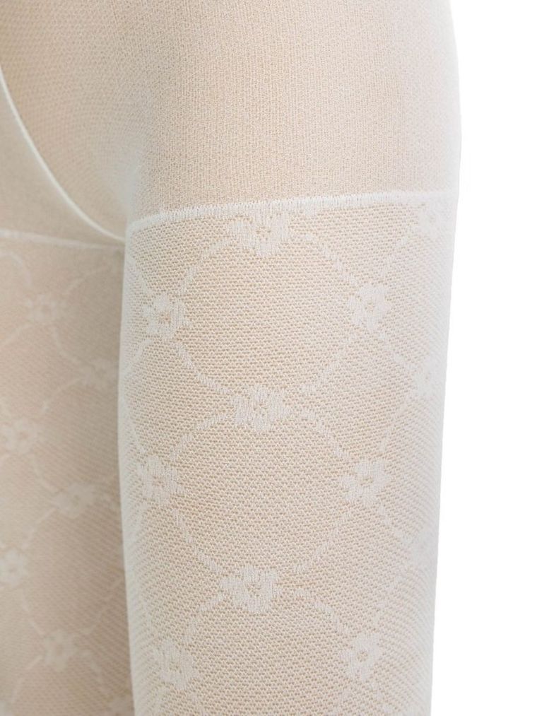 Rajstopy dziewczęce, ecru, Nicol