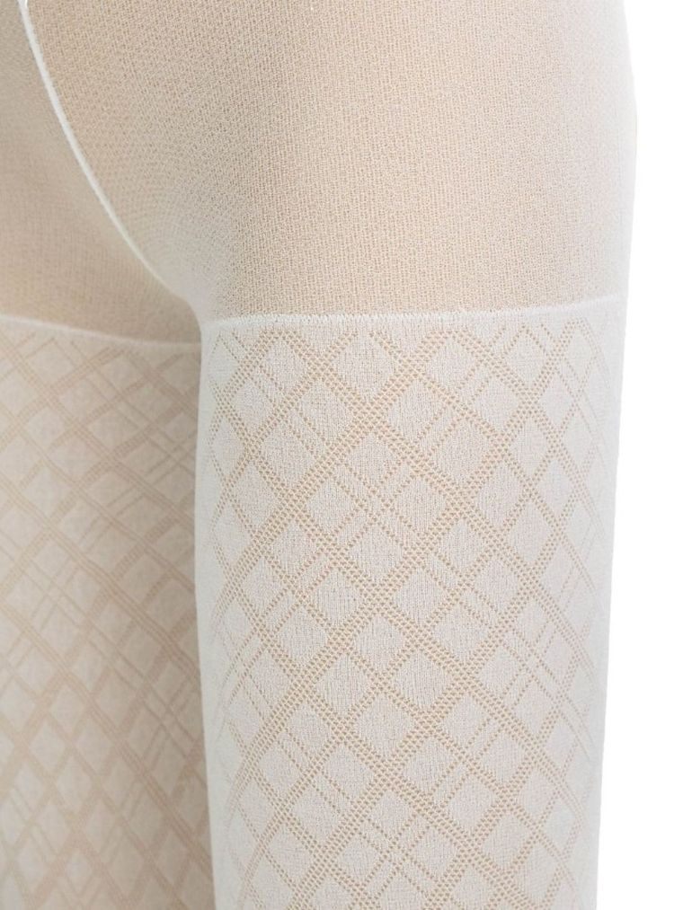 Rajstopy dziewczęce, ecru, Nicol