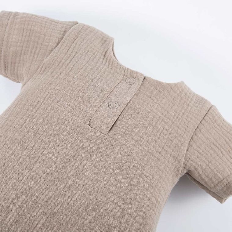 Rampers chłopięcy, beżowy, Eevi