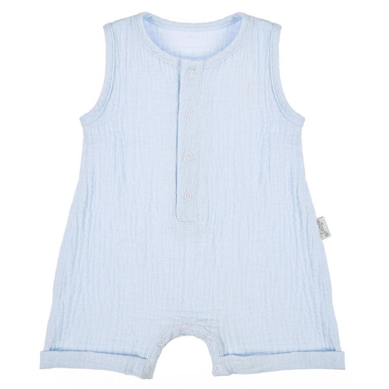 Rampers chłopięcy, niebieski, Nicol
