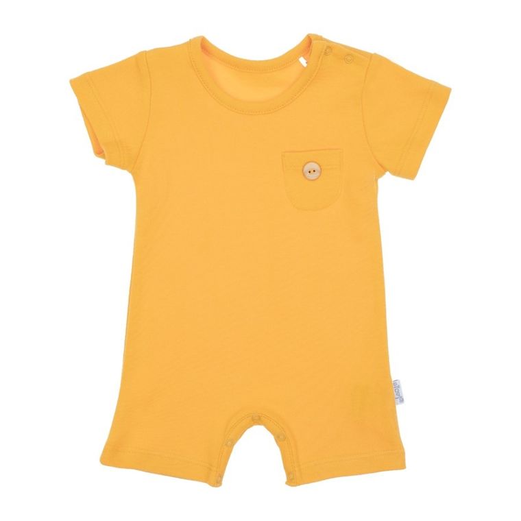 Rampers chłopięcy, żółty, Nicol