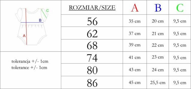 Rampers dziewczęcy, biały, Nicol