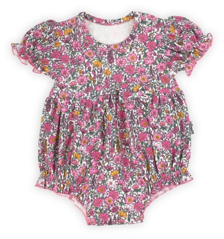 Rampers dziewczęcy, różowy, Nicol