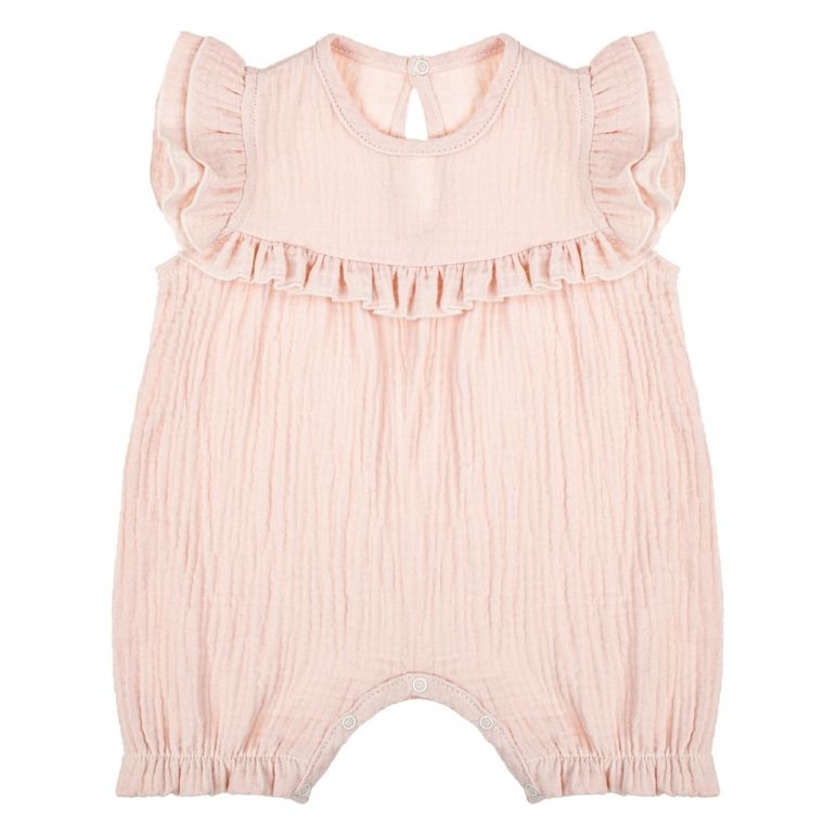 Rampers dziewczęcy, różowy, Nicol