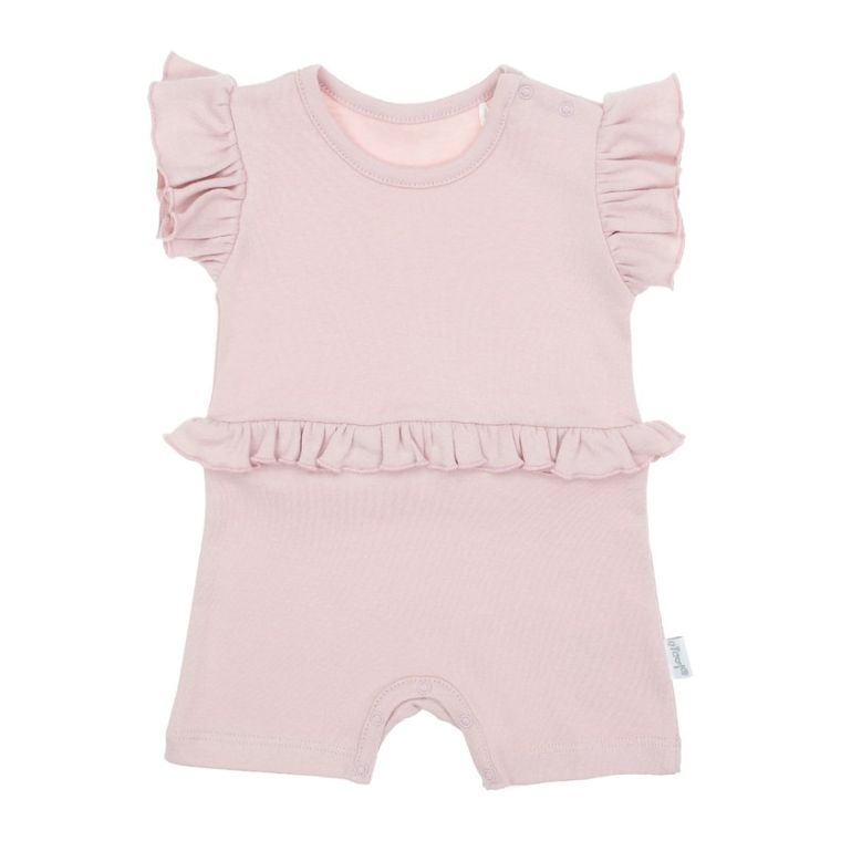 Rampers dziewczęcy, różowy, Nicol