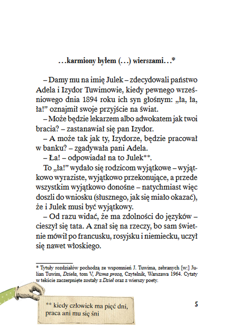 Rany Julek! O tym, jak Julian Tuwim został poetą