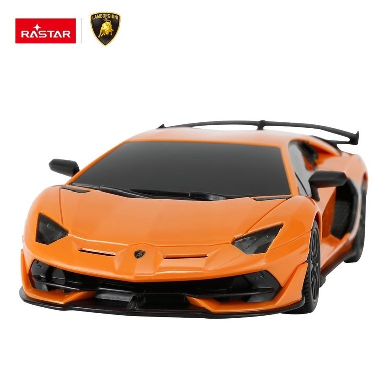 Rastar, Lamborghini Aventador SVJ, pojazd zdalnie sterowany, pomarańczowy, 1:24