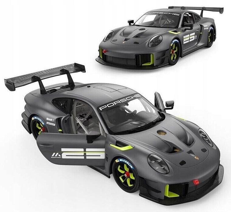 Rastar, Porsche 911 GT2, Building Kit, model do składania, zdalnie sterowany, 1:18
