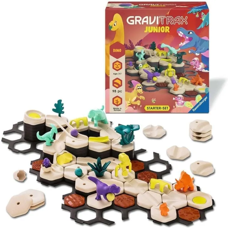 Ravensburger, GraviTrax Junior, Dino, zestaw startowy