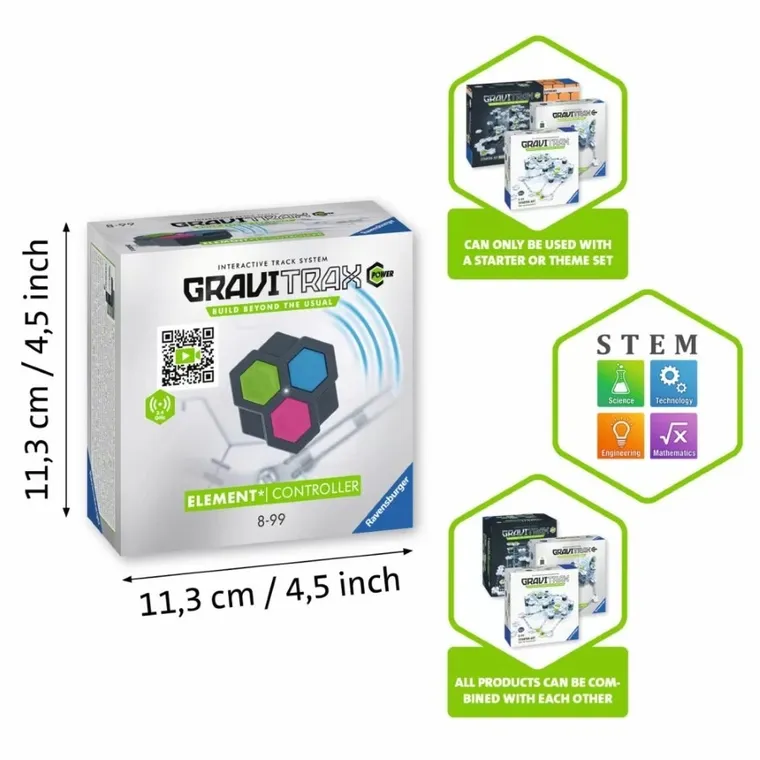 Ravensburger, GraviTrax Power, Remote Controller, zestaw uzupełniający